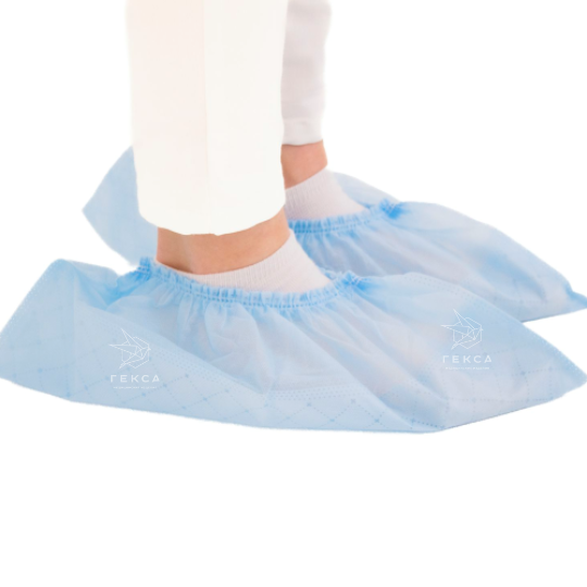 Low shoe covers with a double sole - Image 1